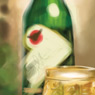 Computer graphics. Study of the painting from the color spot